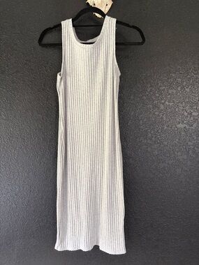 white christmas dresses Cotton Draped Knit Midi Dress – Madeleine George main image 1